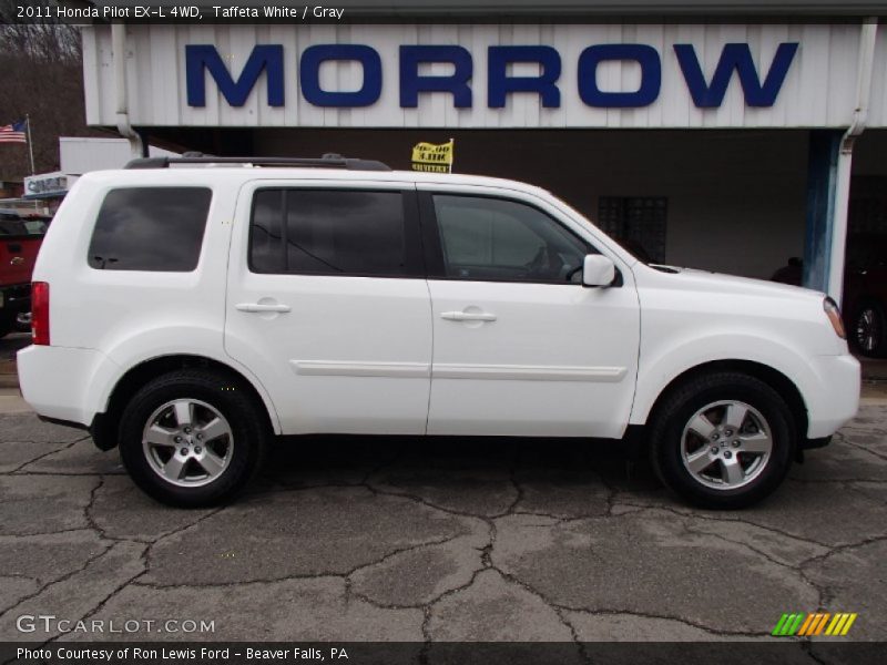 Taffeta White / Gray 2011 Honda Pilot EX-L 4WD