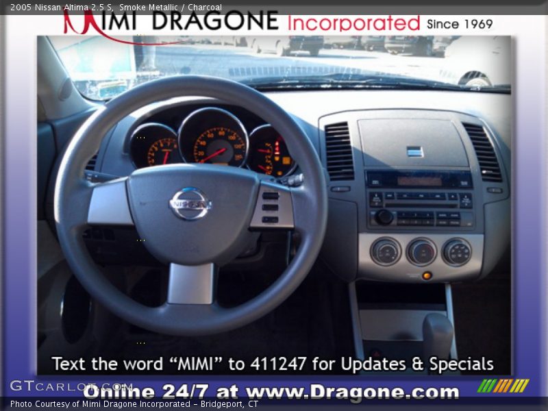 Smoke Metallic / Charcoal 2005 Nissan Altima 2.5 S