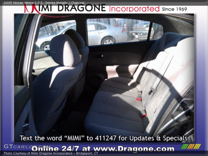 Smoke Metallic / Charcoal 2005 Nissan Altima 2.5 S