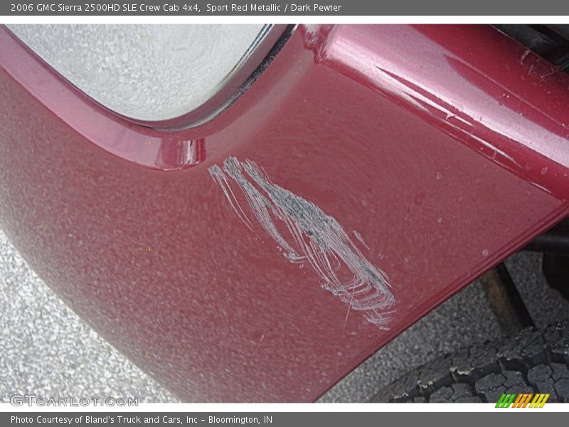 Sport Red Metallic / Dark Pewter 2006 GMC Sierra 2500HD SLE Crew Cab 4x4