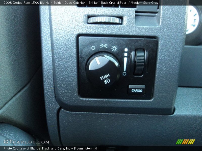 Controls of 2008 Ram 1500 Big Horn Edition Quad Cab 4x4