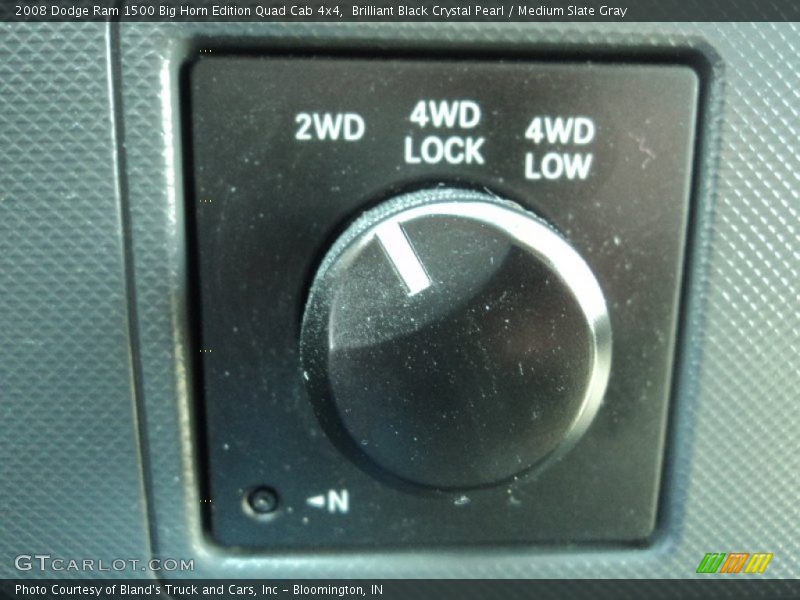 Controls of 2008 Ram 1500 Big Horn Edition Quad Cab 4x4