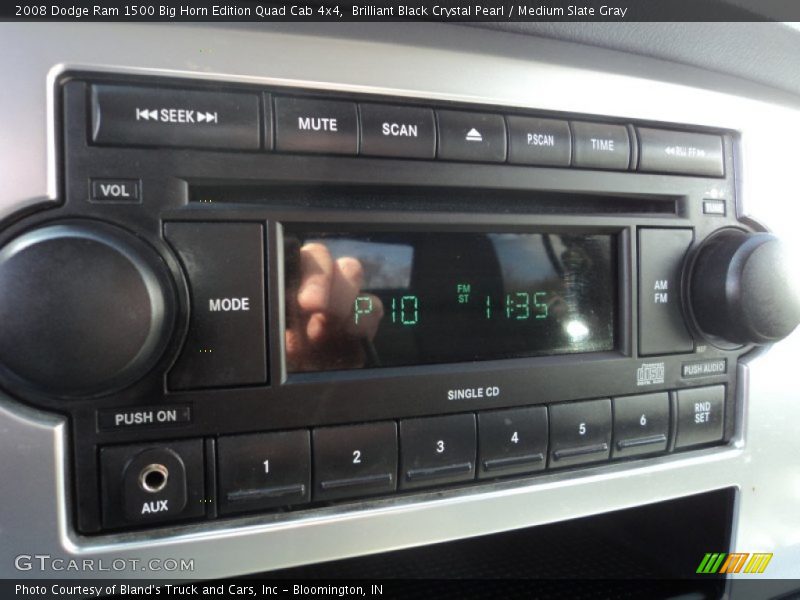 Audio System of 2008 Ram 1500 Big Horn Edition Quad Cab 4x4