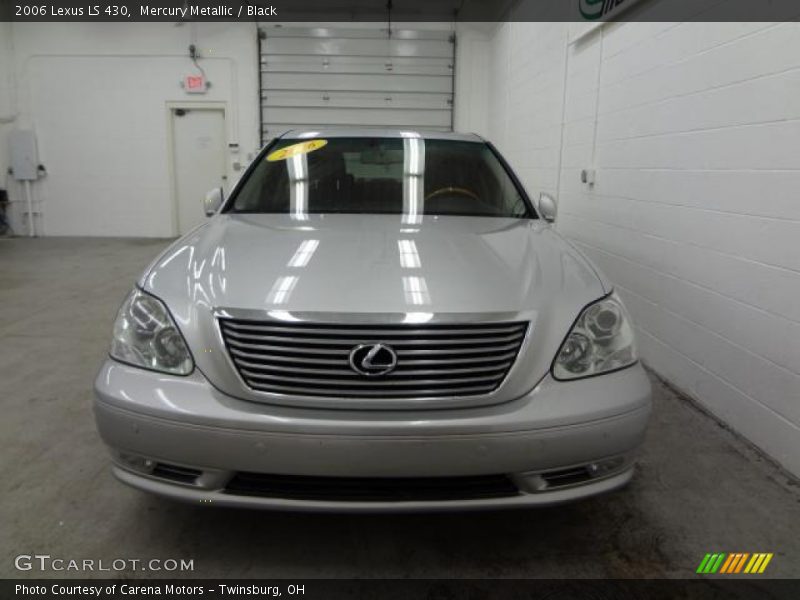 Mercury Metallic / Black 2006 Lexus LS 430