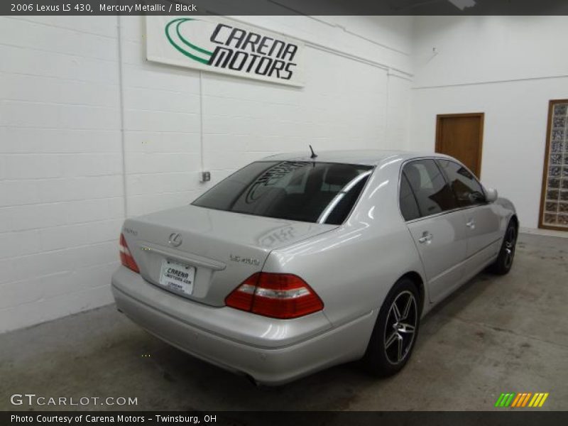 Mercury Metallic / Black 2006 Lexus LS 430