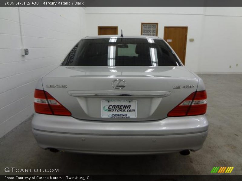 Mercury Metallic / Black 2006 Lexus LS 430