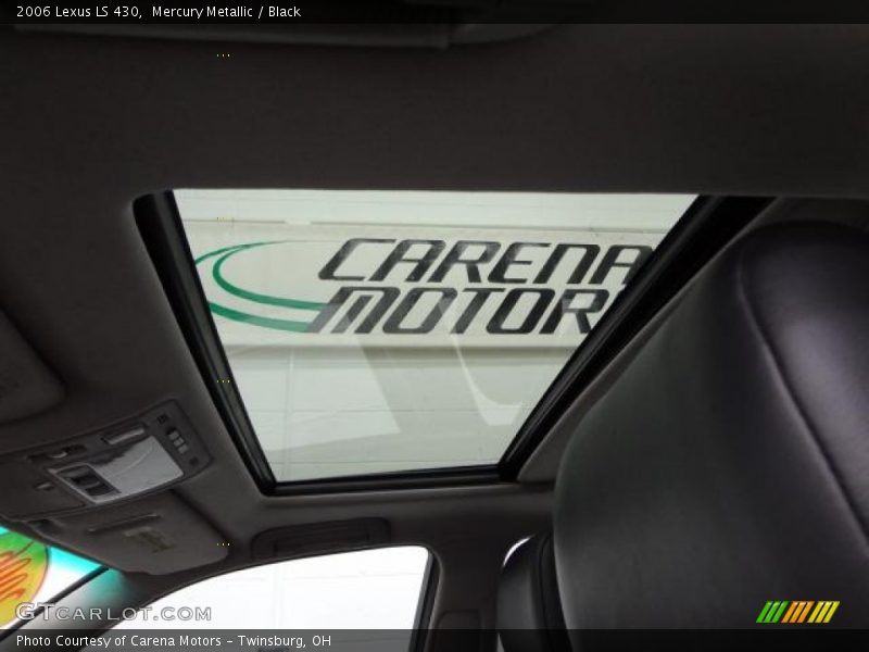 Mercury Metallic / Black 2006 Lexus LS 430
