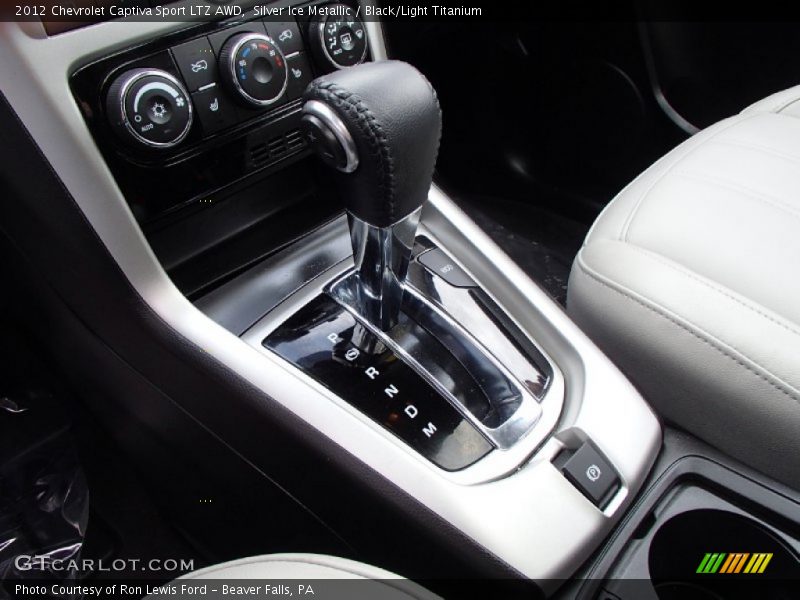 Silver Ice Metallic / Black/Light Titanium 2012 Chevrolet Captiva Sport LTZ AWD