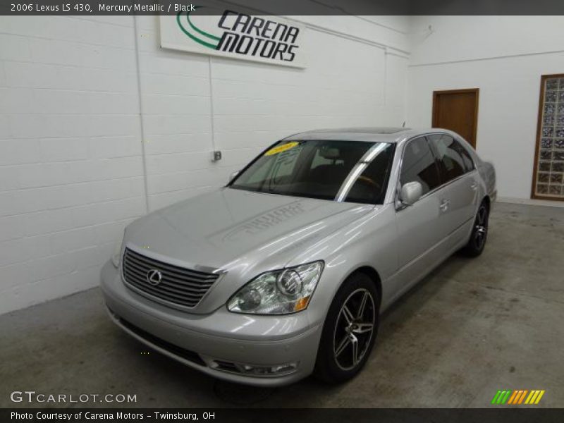 Mercury Metallic / Black 2006 Lexus LS 430