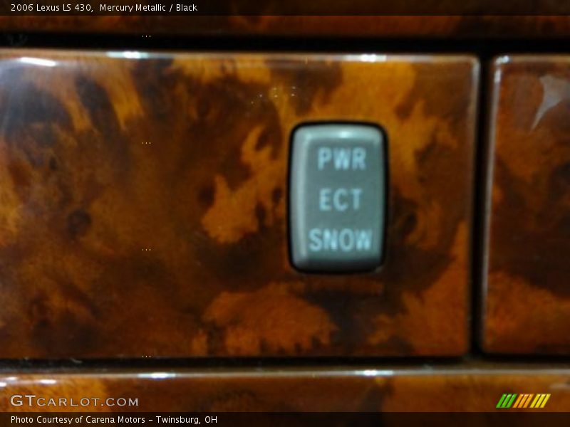 Mercury Metallic / Black 2006 Lexus LS 430