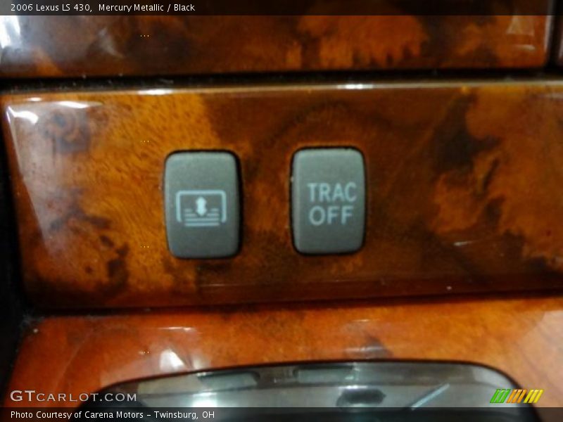 Mercury Metallic / Black 2006 Lexus LS 430