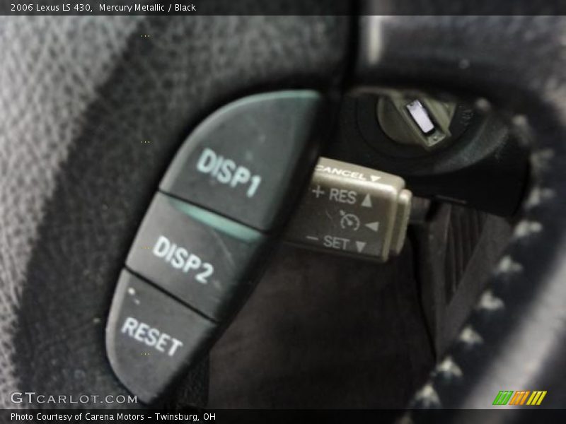Mercury Metallic / Black 2006 Lexus LS 430