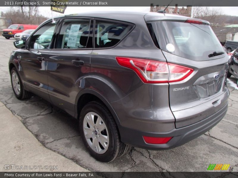 Sterling Gray Metallic / Charcoal Black 2013 Ford Escape S