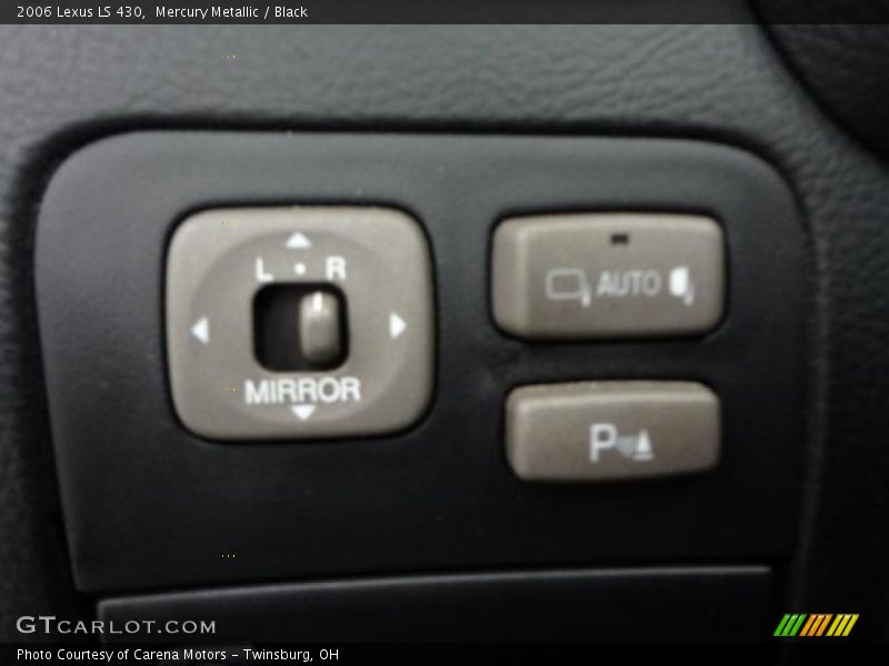 Mercury Metallic / Black 2006 Lexus LS 430