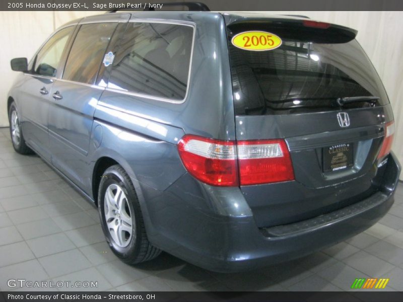 Sage Brush Pearl / Ivory 2005 Honda Odyssey EX-L