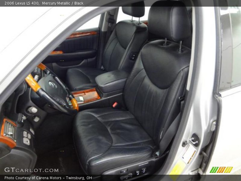 Front Seat of 2006 LS 430