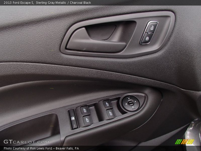 Sterling Gray Metallic / Charcoal Black 2013 Ford Escape S