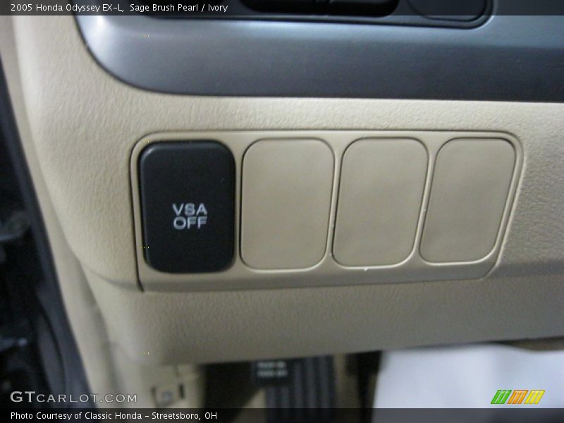 Sage Brush Pearl / Ivory 2005 Honda Odyssey EX-L