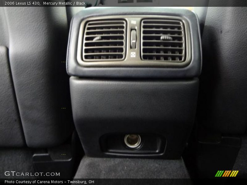 Mercury Metallic / Black 2006 Lexus LS 430