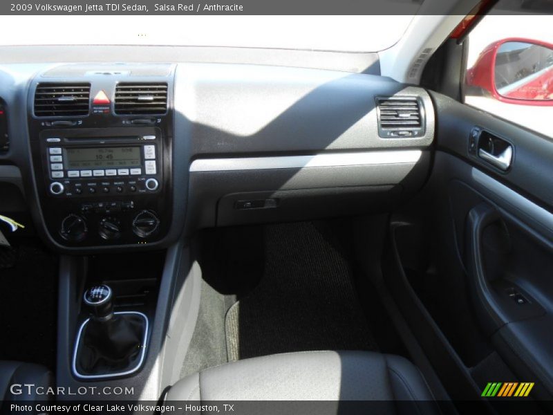 Salsa Red / Anthracite 2009 Volkswagen Jetta TDI Sedan