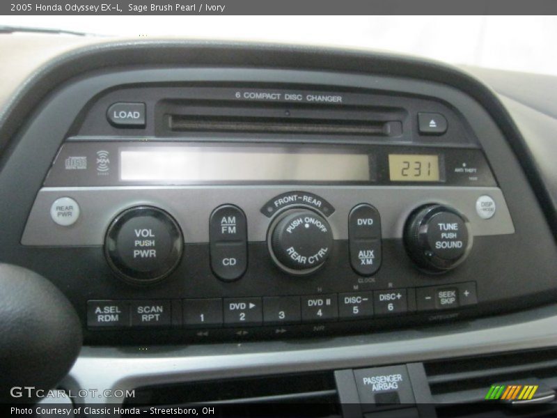 Sage Brush Pearl / Ivory 2005 Honda Odyssey EX-L