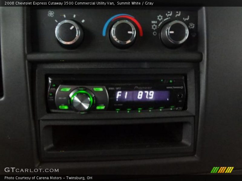 Summit White / Gray 2008 Chevrolet Express Cutaway 3500 Commercial Utility Van