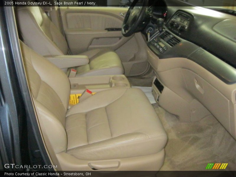 Sage Brush Pearl / Ivory 2005 Honda Odyssey EX-L