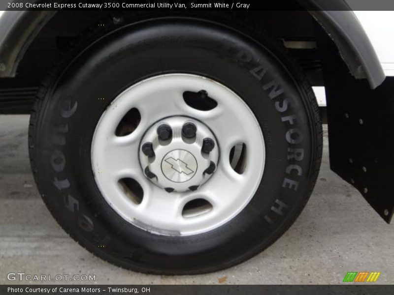  2008 Express Cutaway 3500 Commercial Utility Van Wheel