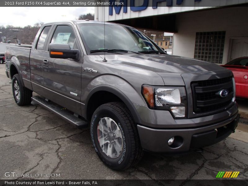 Front 3/4 View of 2013 F150 FX4 SuperCab 4x4