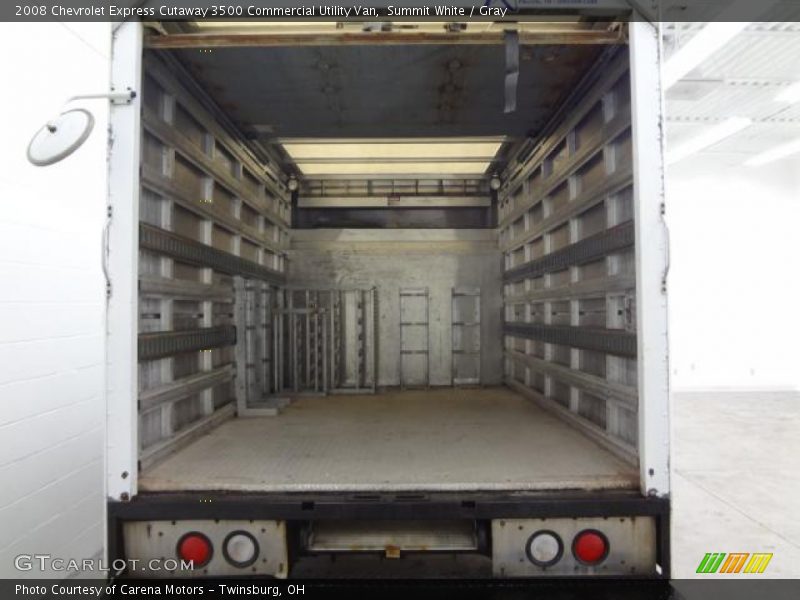 Summit White / Gray 2008 Chevrolet Express Cutaway 3500 Commercial Utility Van