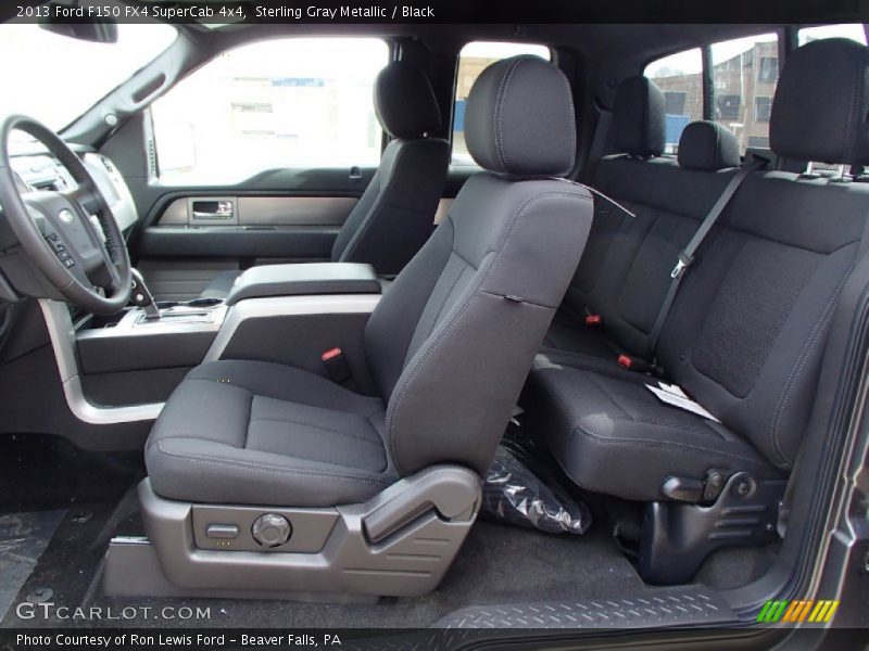  2013 F150 FX4 SuperCab 4x4 Black Interior