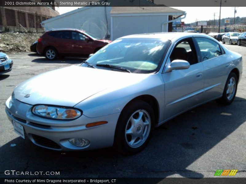 Sterling Metallic / Dark Gray 2001 Oldsmobile Aurora 4.0