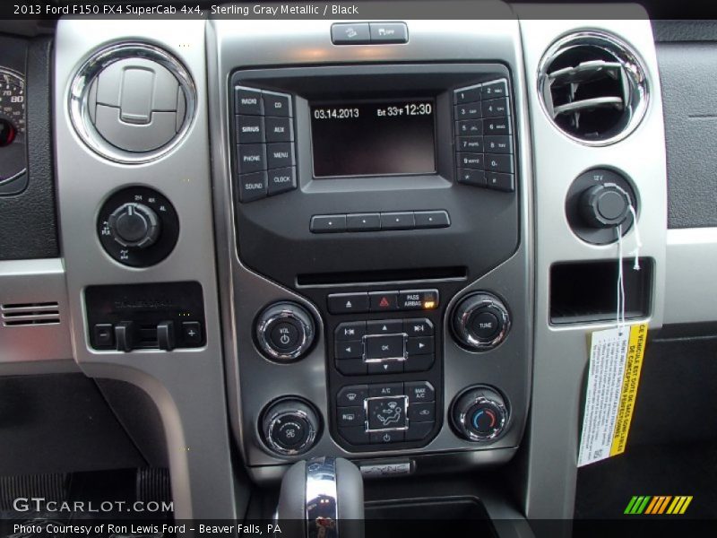 Controls of 2013 F150 FX4 SuperCab 4x4