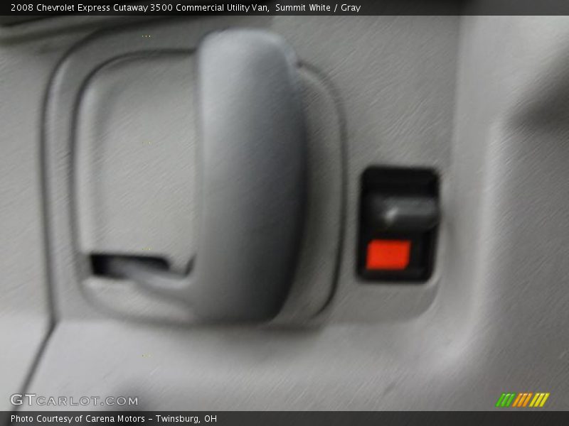 Summit White / Gray 2008 Chevrolet Express Cutaway 3500 Commercial Utility Van