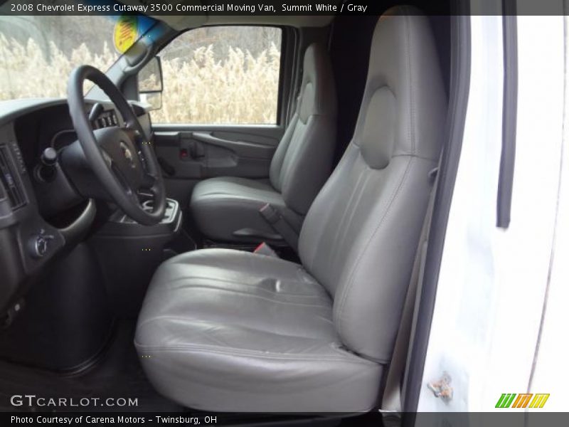Front Seat of 2008 Express Cutaway 3500 Commercial Moving Van