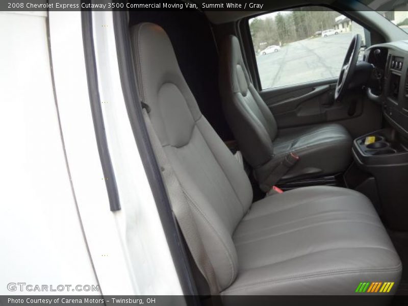 Summit White / Gray 2008 Chevrolet Express Cutaway 3500 Commercial Moving Van