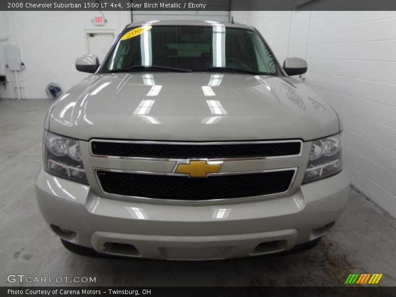Silver Birch Metallic / Ebony 2008 Chevrolet Suburban 1500 LT 4x4