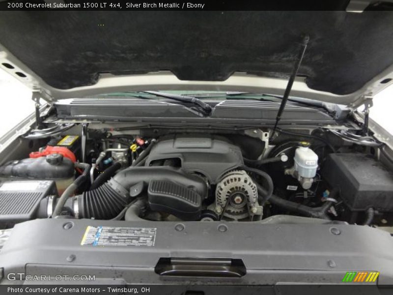 Silver Birch Metallic / Ebony 2008 Chevrolet Suburban 1500 LT 4x4