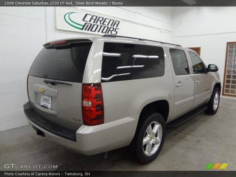 Silver Birch Metallic / Ebony 2008 Chevrolet Suburban 1500 LT 4x4