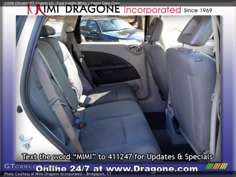 Cool Vanilla White / Pastel Slate Gray 2008 Chrysler PT Cruiser LX