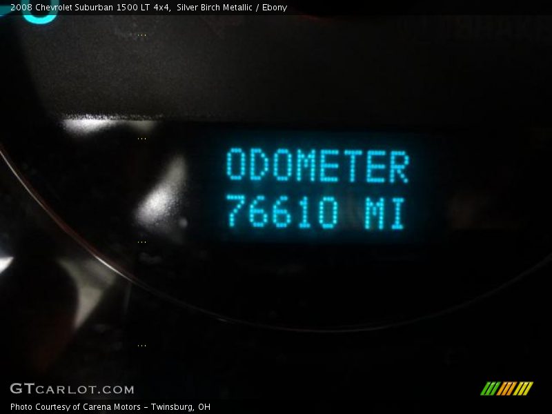 Silver Birch Metallic / Ebony 2008 Chevrolet Suburban 1500 LT 4x4