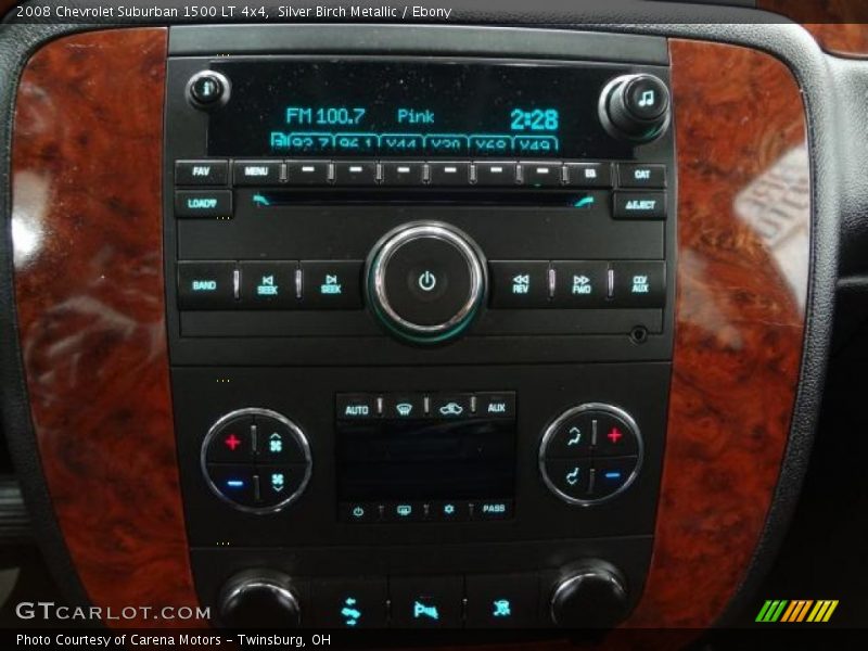 Silver Birch Metallic / Ebony 2008 Chevrolet Suburban 1500 LT 4x4