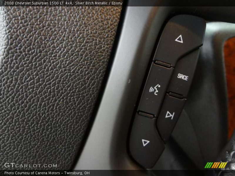 Silver Birch Metallic / Ebony 2008 Chevrolet Suburban 1500 LT 4x4