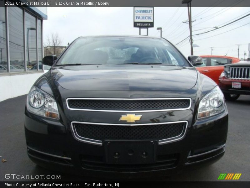 Black Granite Metallic / Ebony 2012 Chevrolet Malibu LT