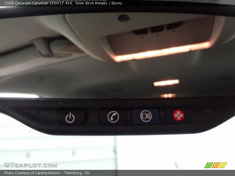 Silver Birch Metallic / Ebony 2008 Chevrolet Suburban 1500 LT 4x4