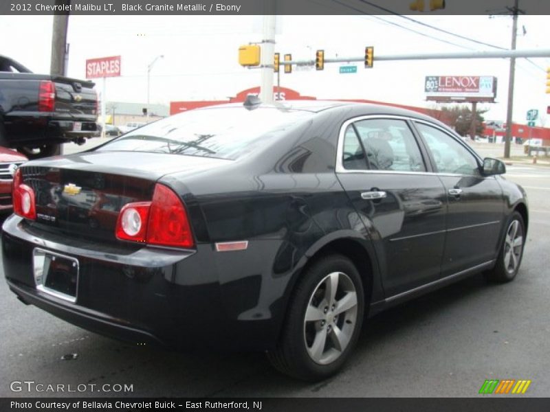Black Granite Metallic / Ebony 2012 Chevrolet Malibu LT