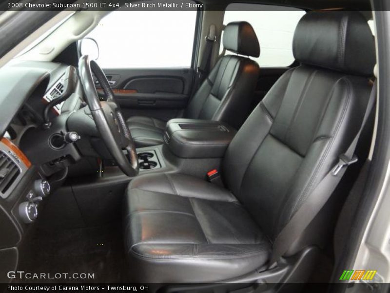 Silver Birch Metallic / Ebony 2008 Chevrolet Suburban 1500 LT 4x4