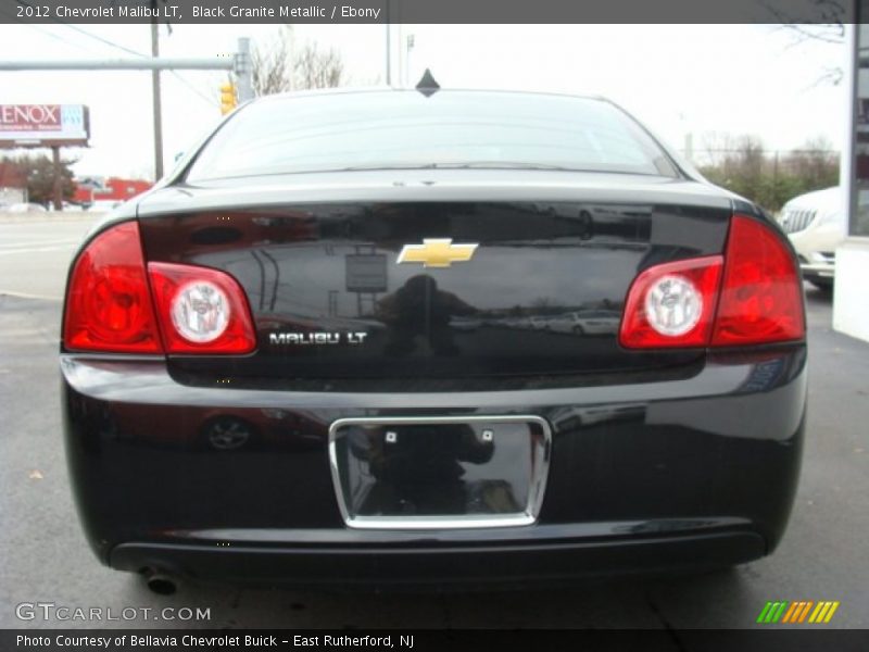 Black Granite Metallic / Ebony 2012 Chevrolet Malibu LT