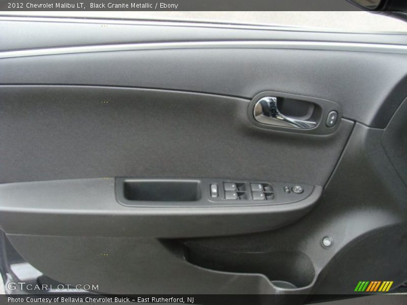 Black Granite Metallic / Ebony 2012 Chevrolet Malibu LT