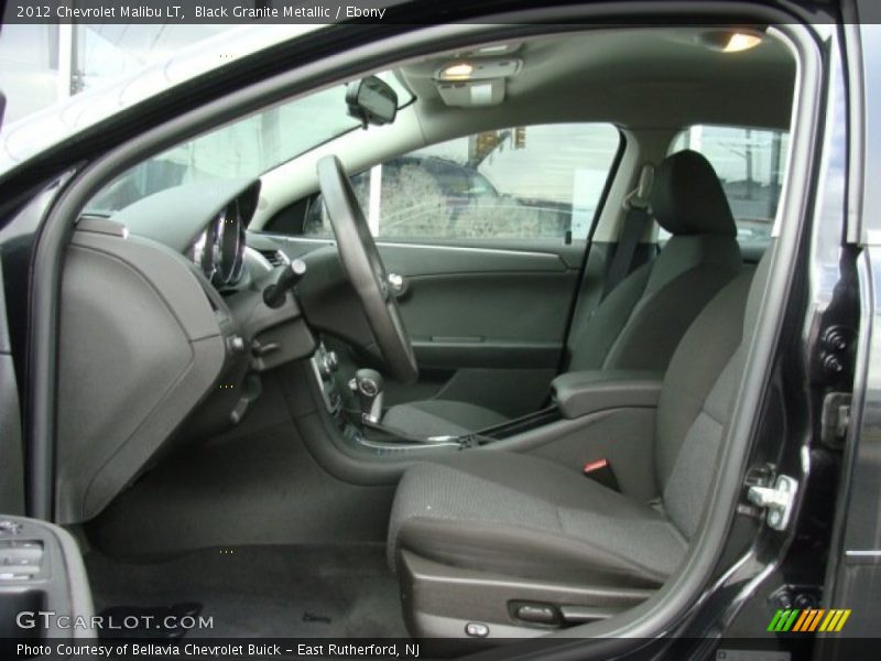 Black Granite Metallic / Ebony 2012 Chevrolet Malibu LT